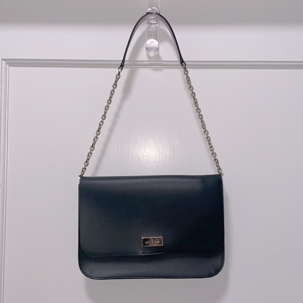 Kate Spade black leather purse. Perfect condition!